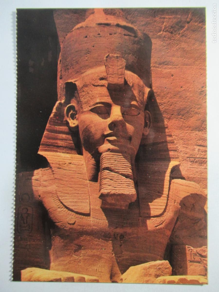 Postales: Egipto - Abou Simbel Rock Temple of Ramses II - S/C