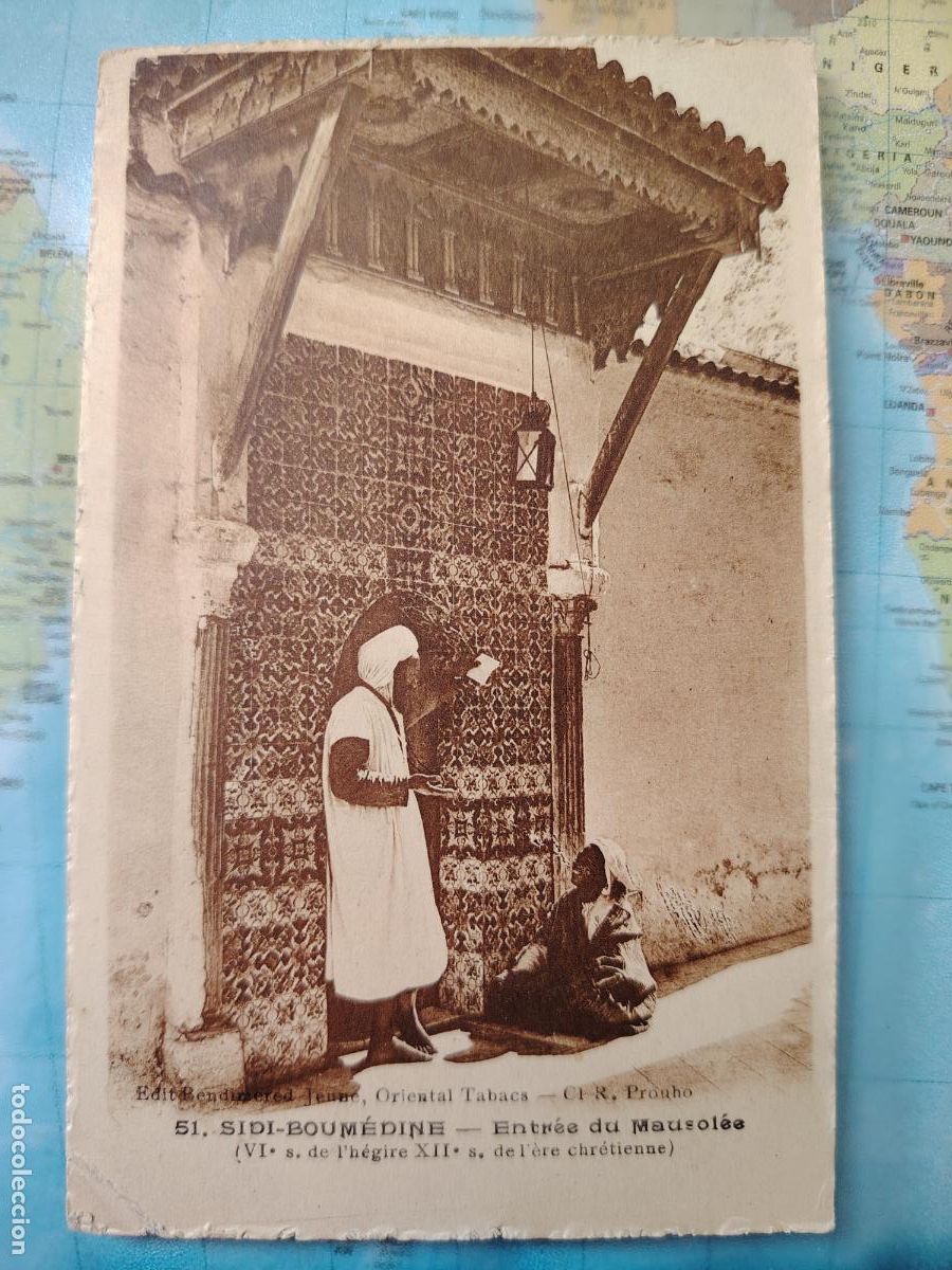Postales: postal antigua - Sidi-Boum&eacute;dine - Algerie fran&ccedil;aise