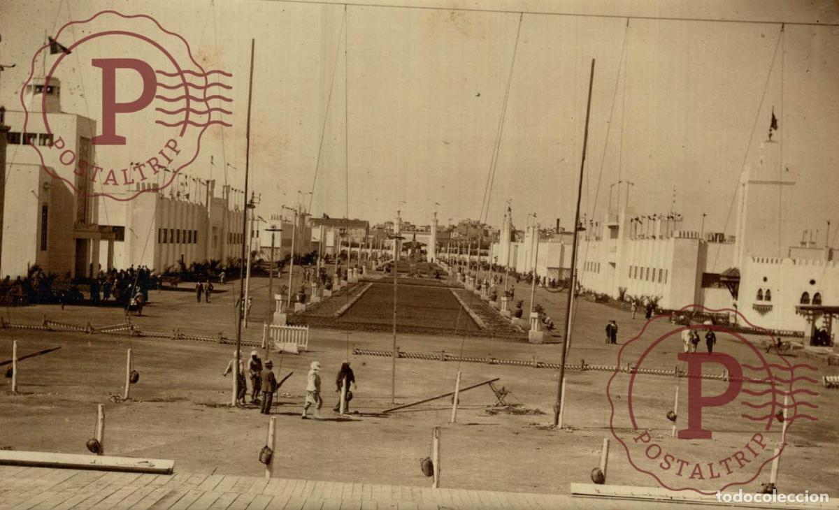 Postcards: ARGELIA. ALGERIE. ORAN. EXPOSITION 1930 CENTENAIRE DALGERIE 1930. RPPC.