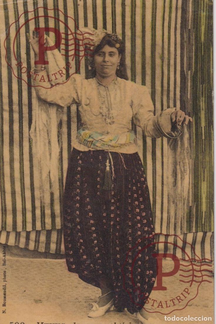 Postcards: ARGELIA. ALGERIE. HENNA danseuse alg&eacute;rienne