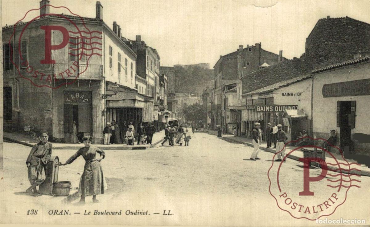 Postkarten: ARGELIA. ALGERIE. ORAN - Boulevard Oudinot