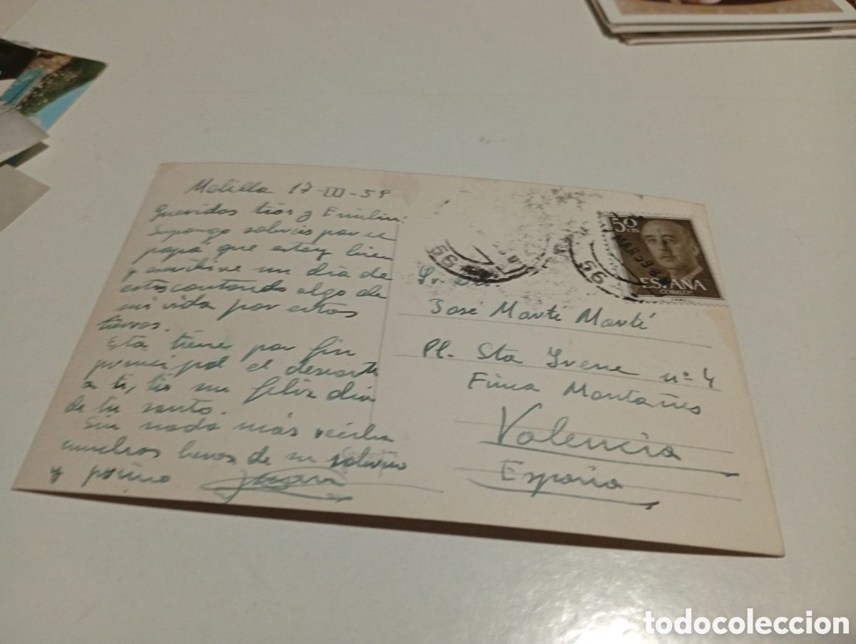 Postales: Postal Nador edificio letrero J.A.Gorgia - Foto 2