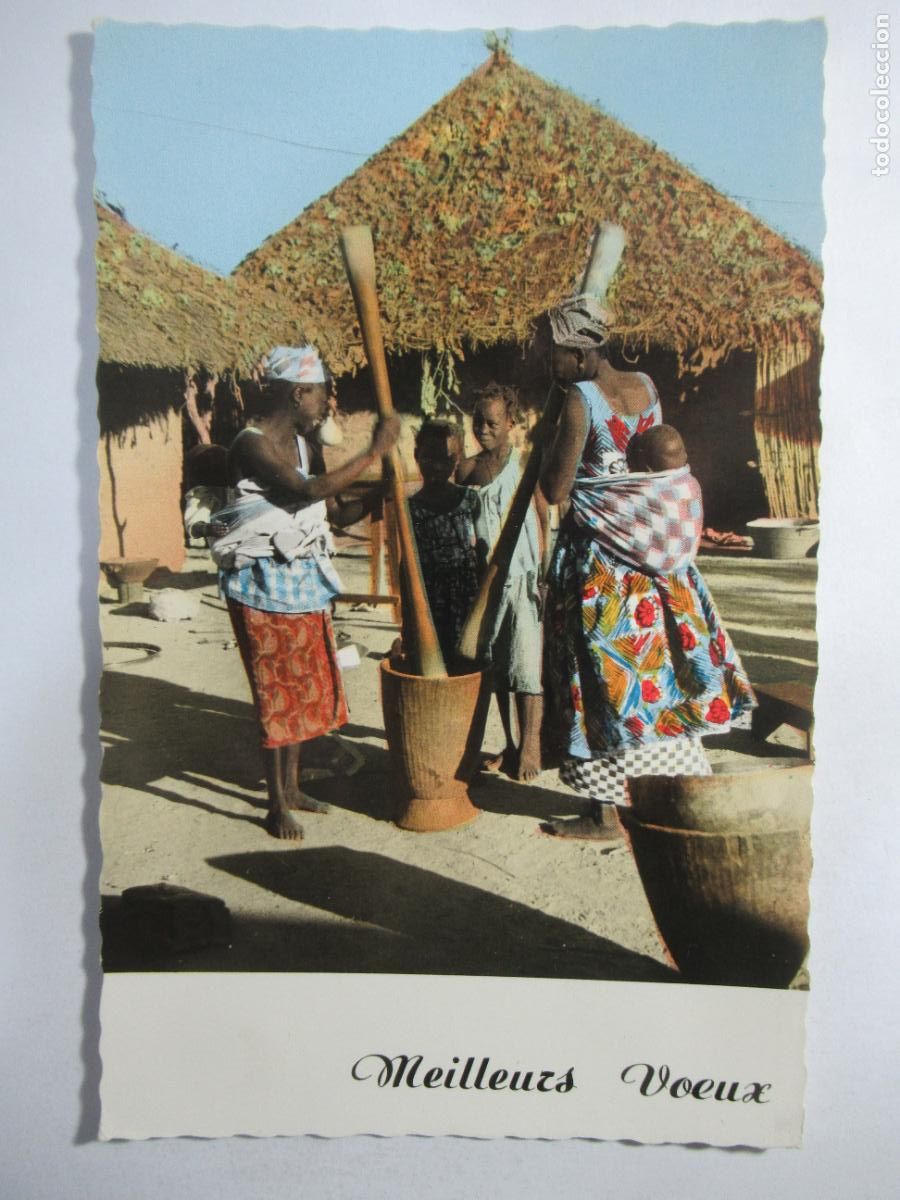 Postales: Senegal - Meilleurs Voeux - Escrita