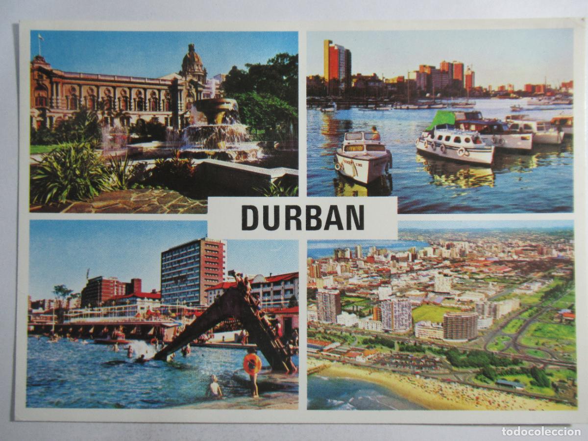 Postales: Durban - Sud&aacute;frica - S/C