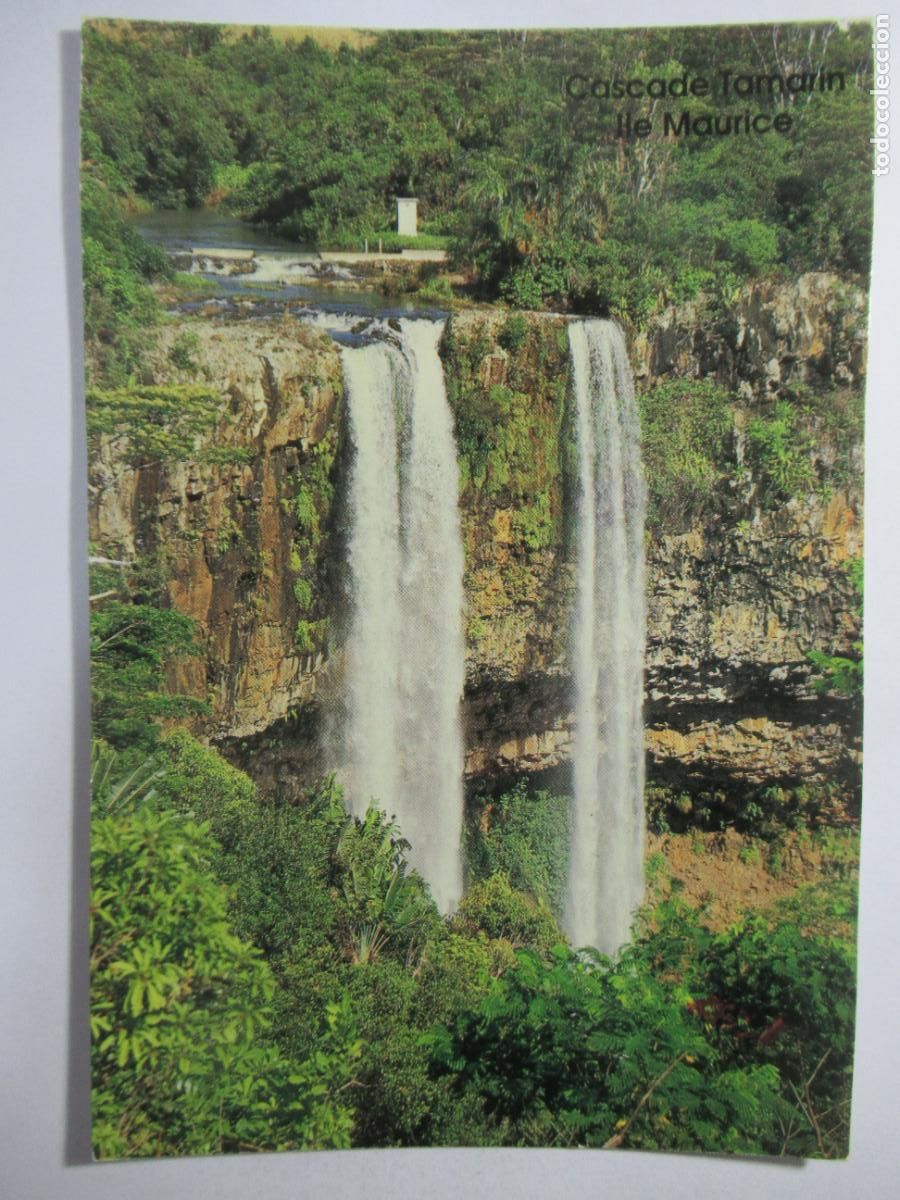 Postales: Mauritius / Mauricio - Ile Maurice - Cascade Tamarin - Escrita