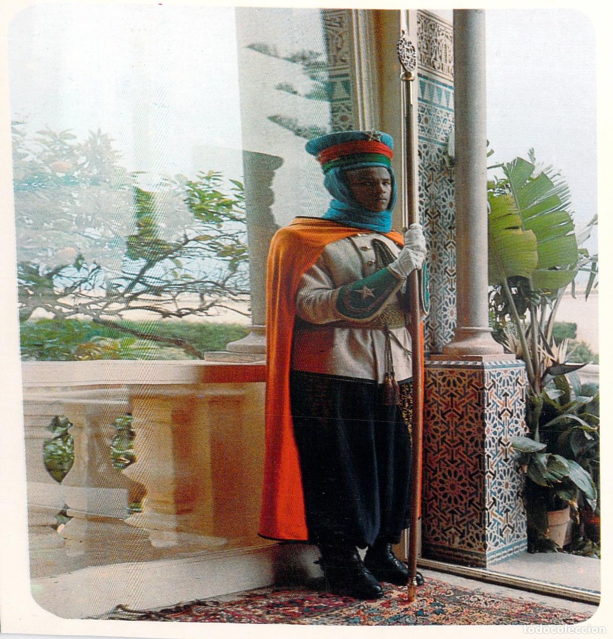 Postales: Tarjeta Postal Rabat Marruecos - Guardia Real en Uniforme Tradicional