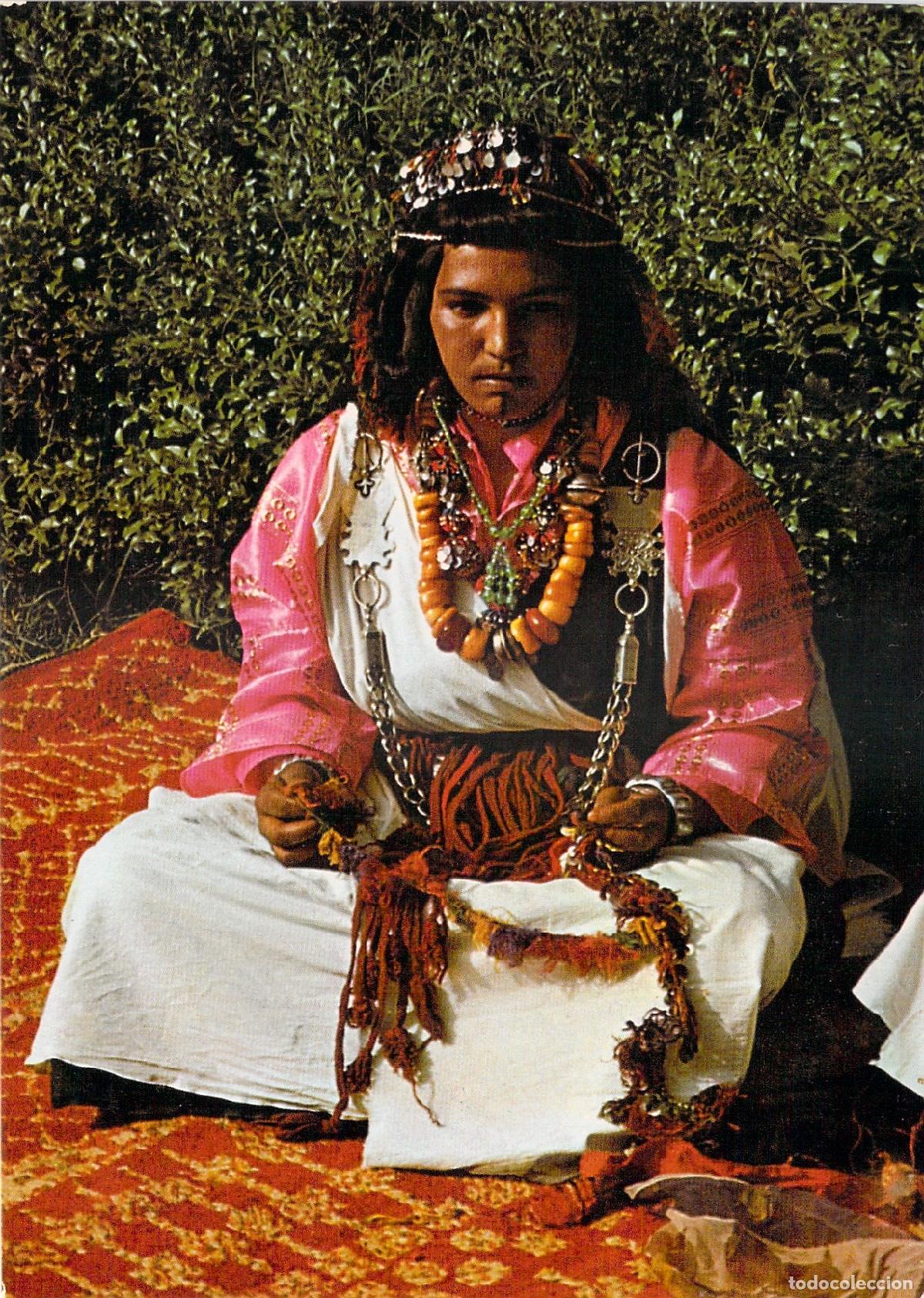 Postales: Postal de Chica Bereber del Alto Atlas Marruecos