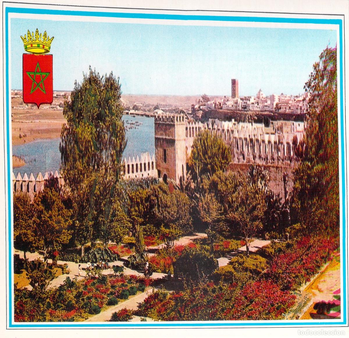 Postales: Postal de los Jardines de los Oudaias en Rabat, Marruecos