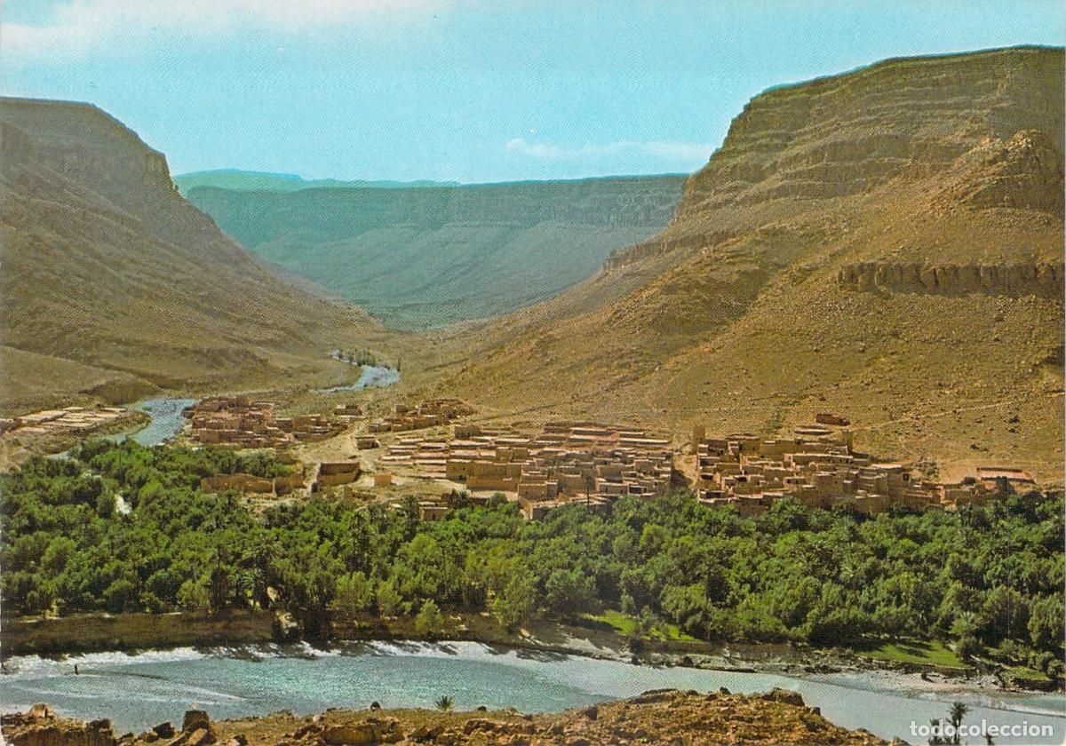 Postales: Postal de Marruecos: Una Casba en el Oasis