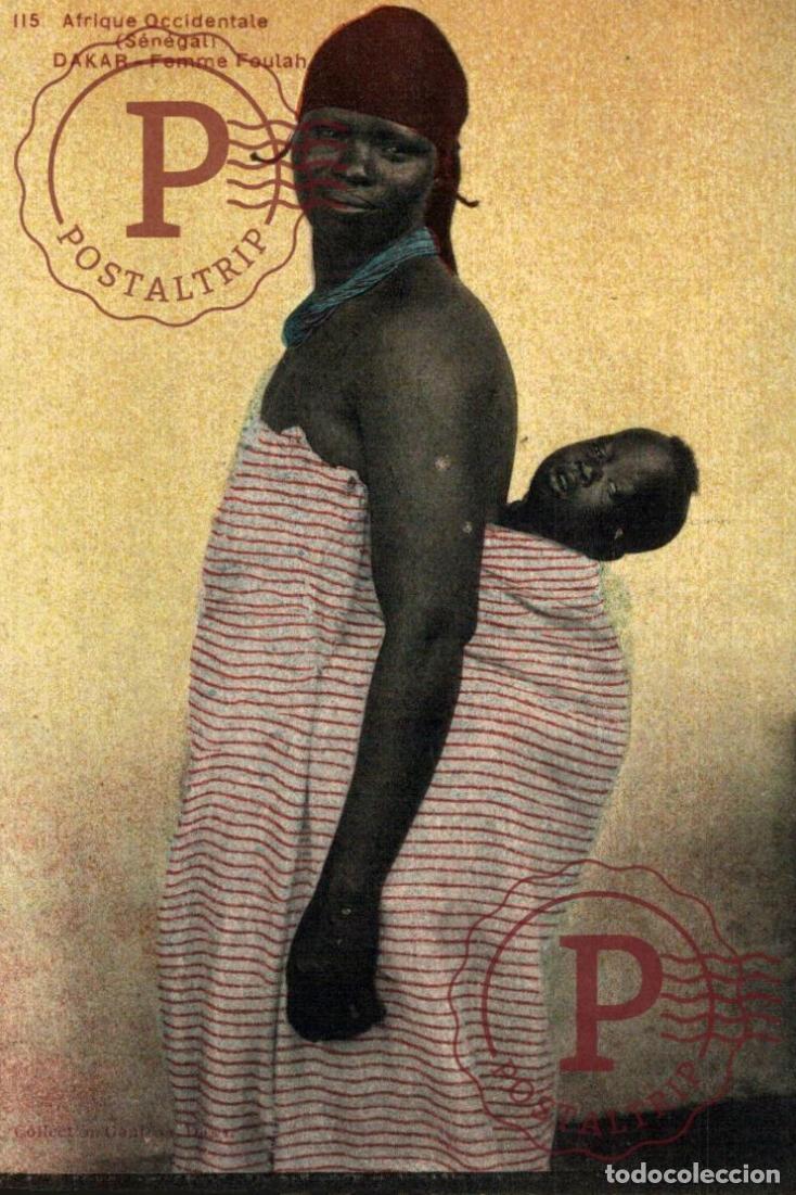 Postales: SENEGAL. DAKAR. Femme Foulah.