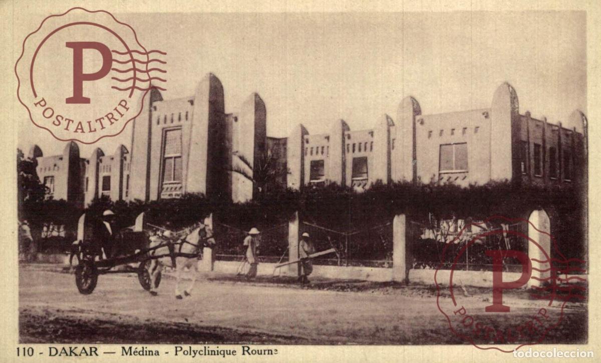 Postais: SENEGAL. Dakar - M&eacute;dina - Polyclinique Rourne