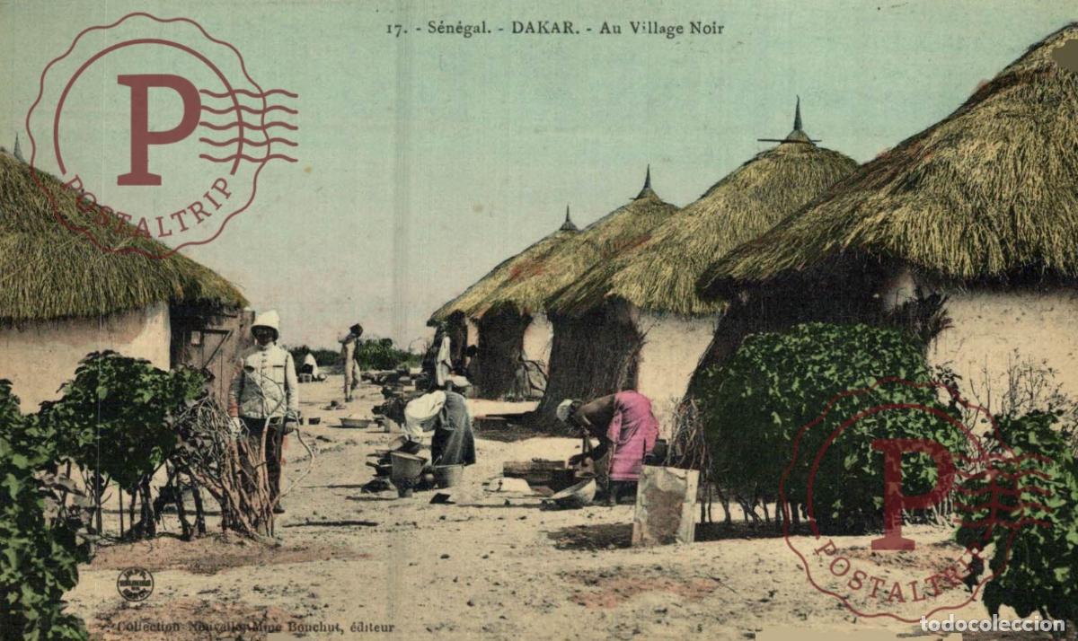 Postais: SENEGAL. DAKAR AU VILLAGE NOIR