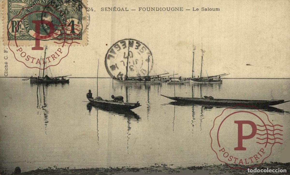 Postais: SENEGAL. FOUNDIOUGNE. LE SALOUM.