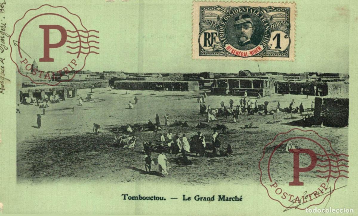 Postales: SUDAN. Soudan - Tombouctou - LE GRAND MARCHE.
