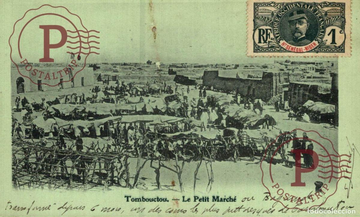 Postales: SUDAN. Soudan - Tombouctou - LE PETIT MARCHE.
