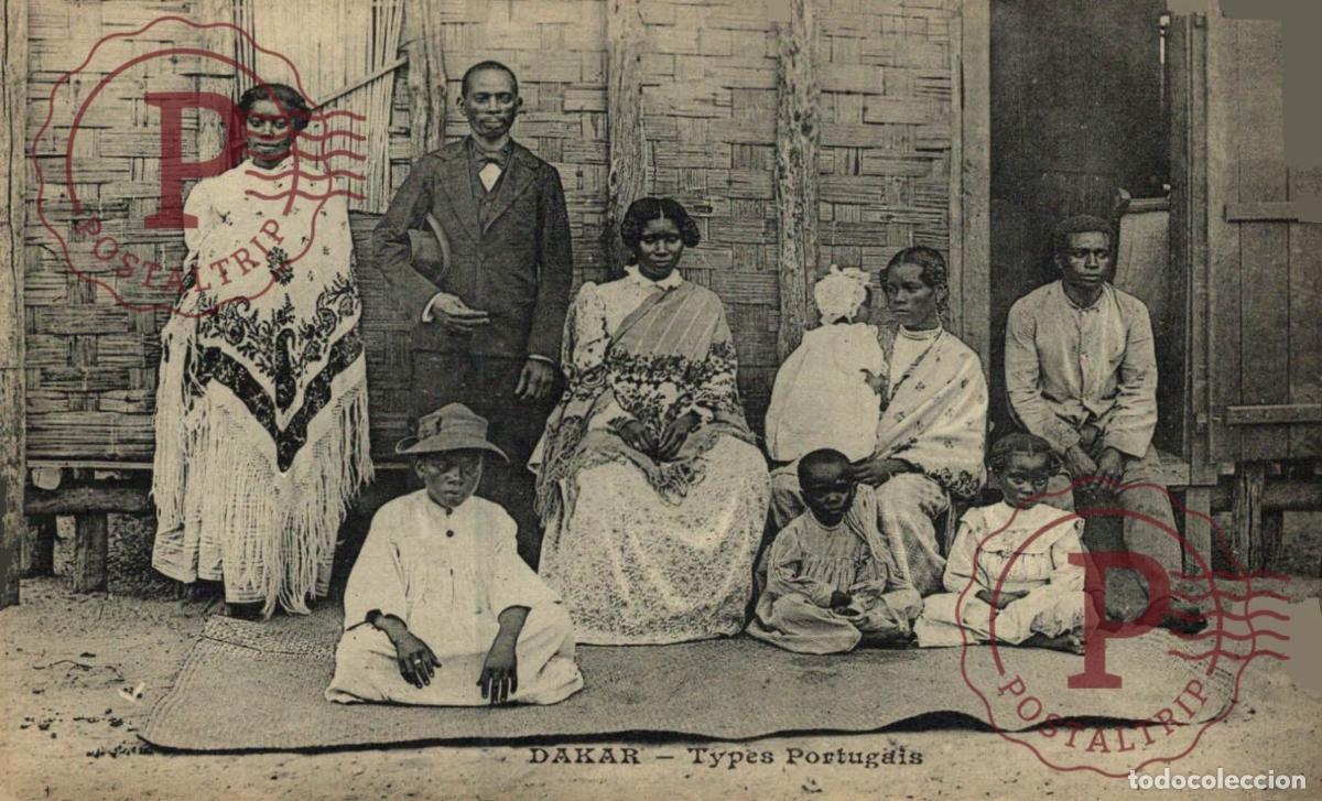 Postales: SENEGAL - DAKAR types Portugais - Foto 1