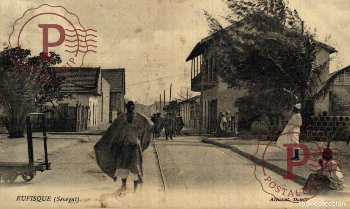 Postales: SENEGAL. RUFISQUE. ALBARET.