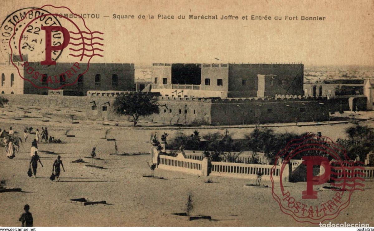Postales: AFRICA. TOMBOUCTOU - MALI - Square de la Place du Mar&eacute;chal Joffre