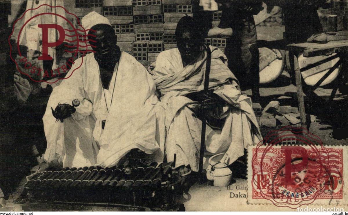 Postales: SENEGAL DAKAR. MUSICIEN. MUSICO.