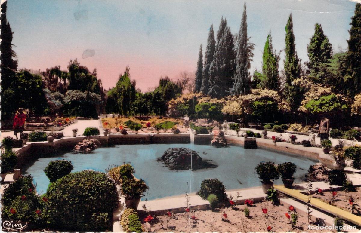 Postales: Postal de los Jardines de los Andaluces en Fez, Marruecos