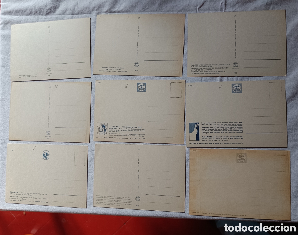 Postales: Postales de tierra santa - Foto 3