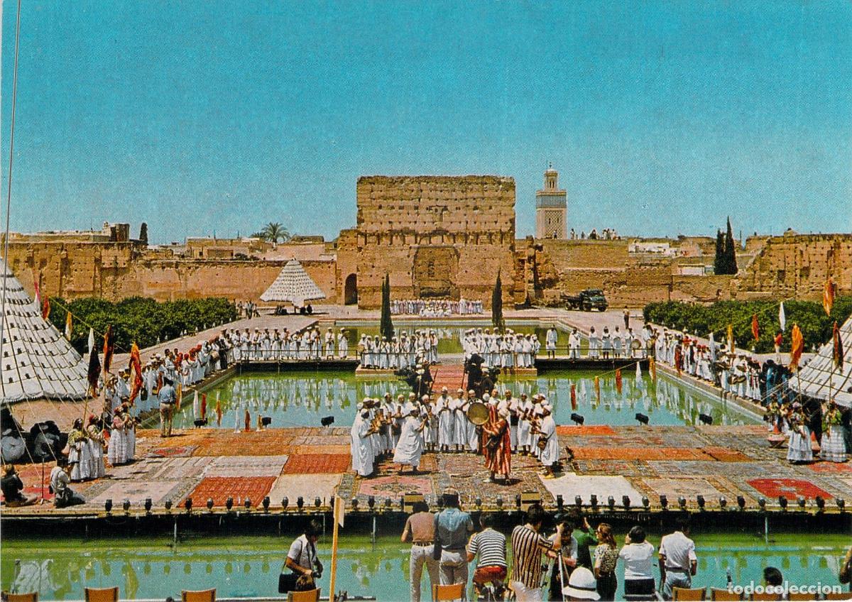 Postales: Postal de Danza Ahouach en el Alto Atlas, Marruecos