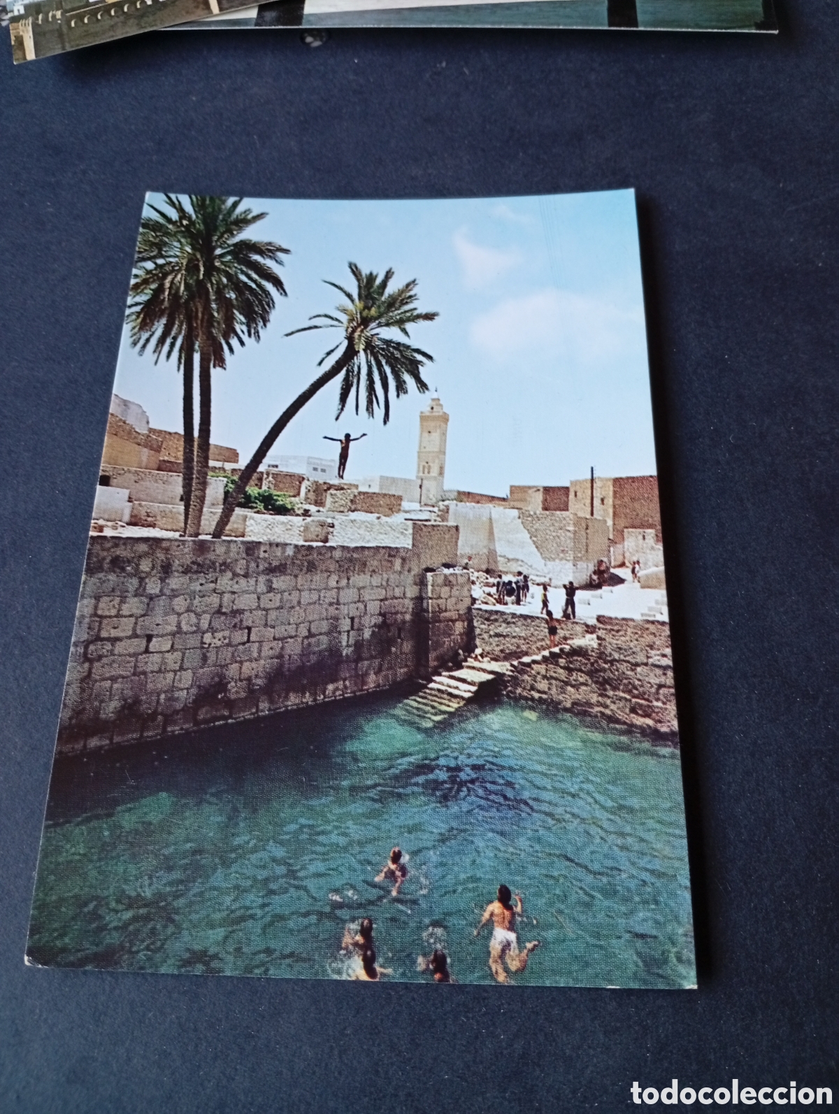 Postales: Postal gafsa piscina romana, T&uacute;nez