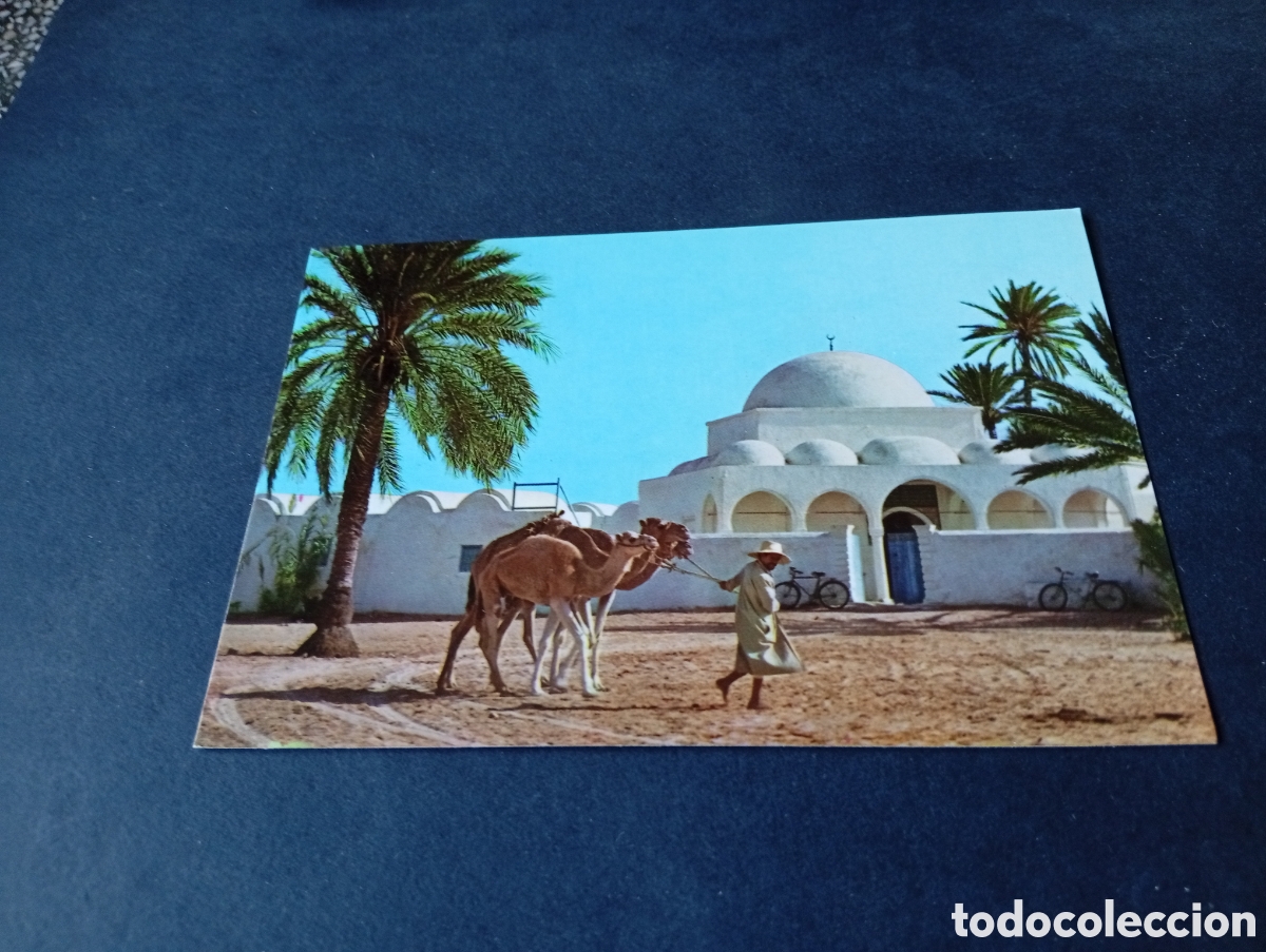 Postales: Postal Jerba mezquita de Mahboubine
