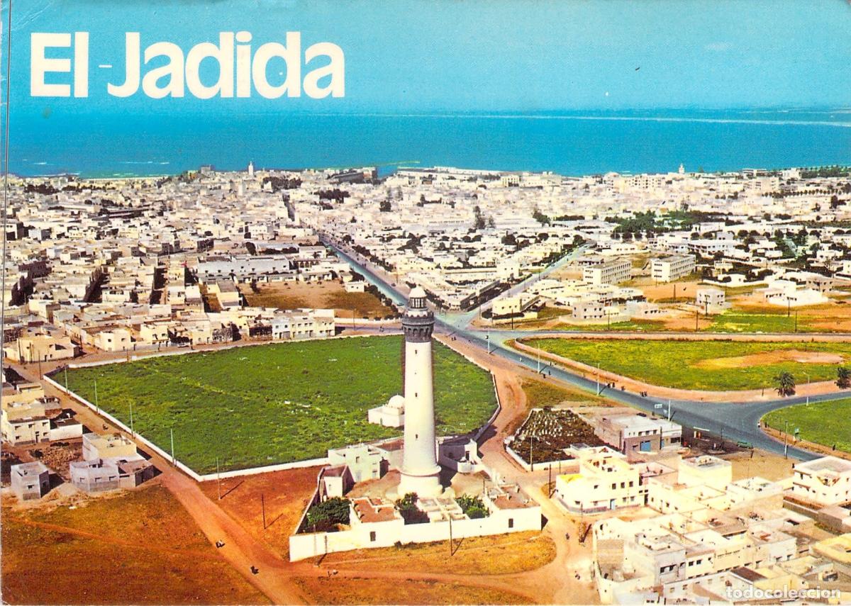 Postales: Postal de El Jadida Marruecos con Vista A&eacute;rea y Faro