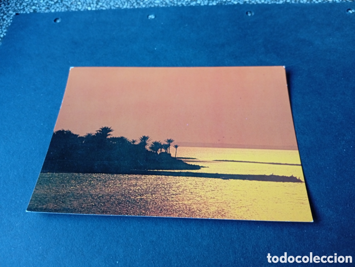 Postales: Postal T&uacute;nez puesta de sol