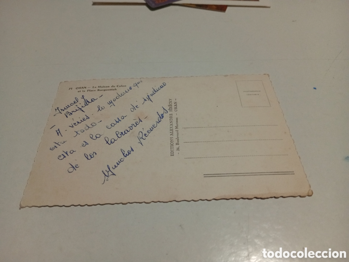 Postales: Postal Or&aacute;n Maison du Colon - Foto 2