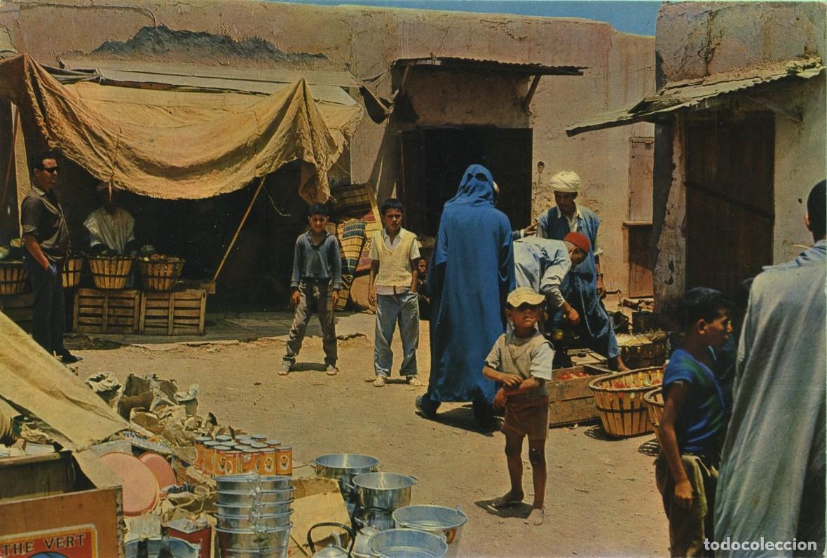 Postales: SIDI-IFNI. Marruecos. Zoco viejo. Sin circular. ED. FARDI
