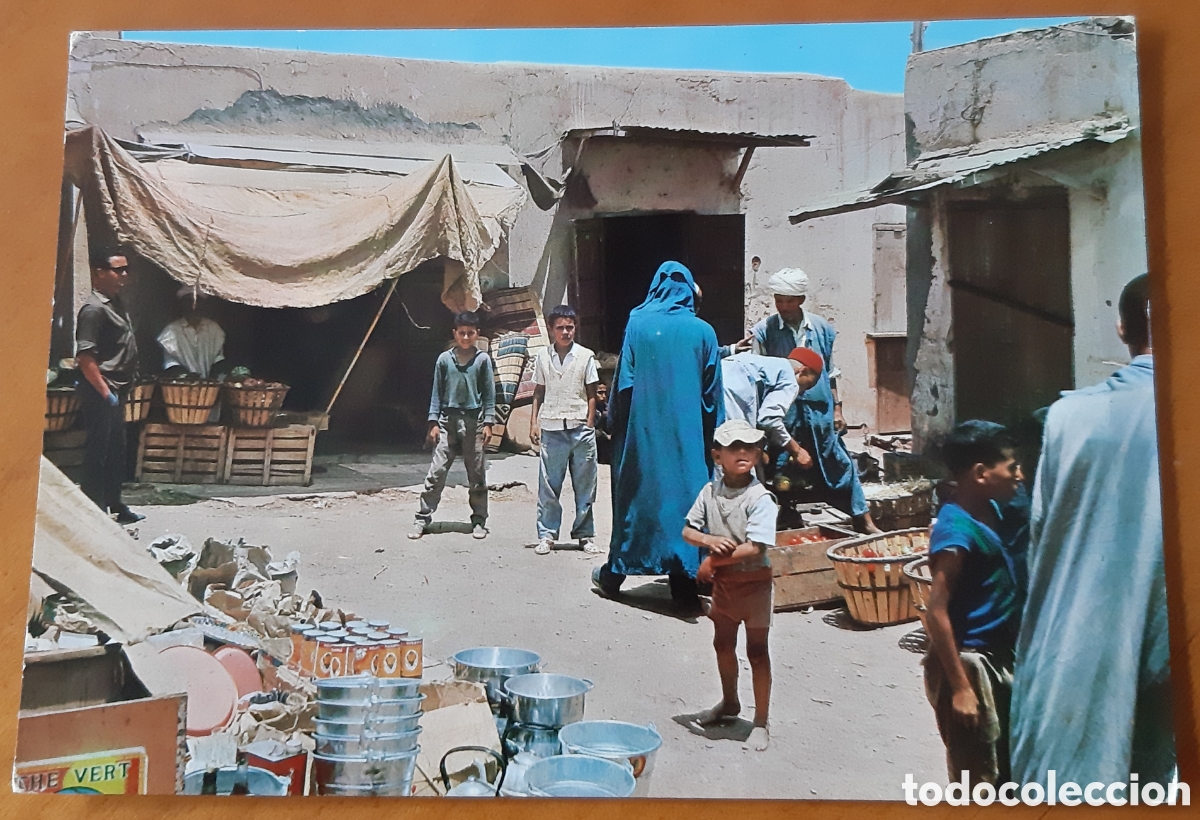 Postales: Postal Sidi Ifni Marruecos. Zoco Viejo. Escrita sin circular. R10060