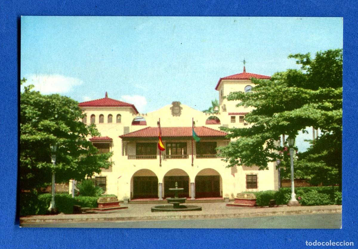 Postales: POSTAL SIN CIRCULAR FERNANDO POO SANTA ISABEL AYUNTAMIENTO EDITA AUGUSTO