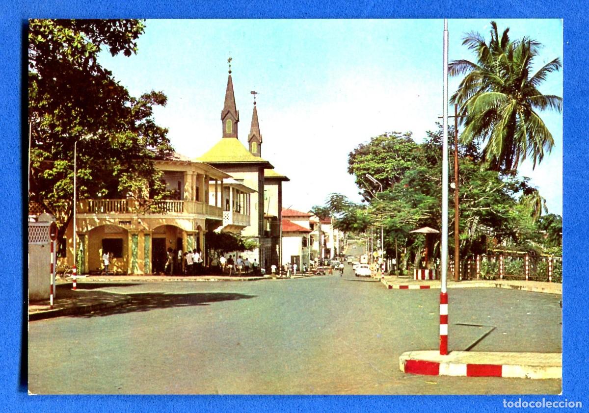 Postales: POSTAL SIN CIRCULAR GUINEA ECUATORIAL 4 SANTA ISABEL EDITA RAKER