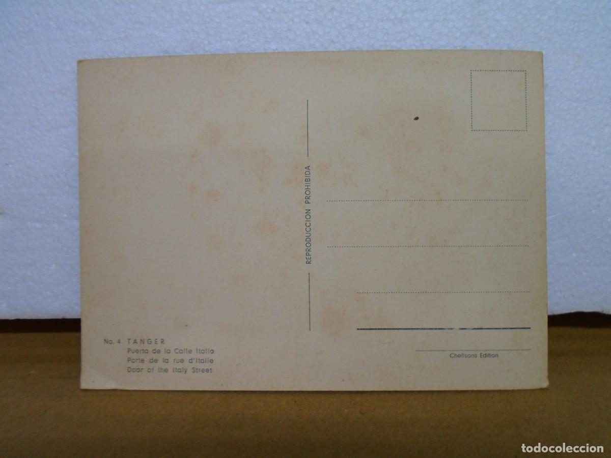 Postales: TANGER(PROTECTORADO ESPA&Ntilde;OL)EDIC.CHELLSONS,N&ordm;4,POSTAL SIN CIRCULAR. - Foto 2