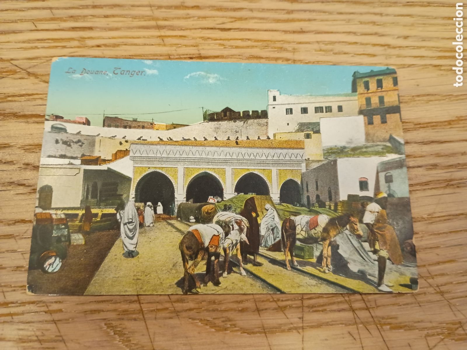 Postales: T&Aacute;NGER (MARRUECOS) - LA DOUANE