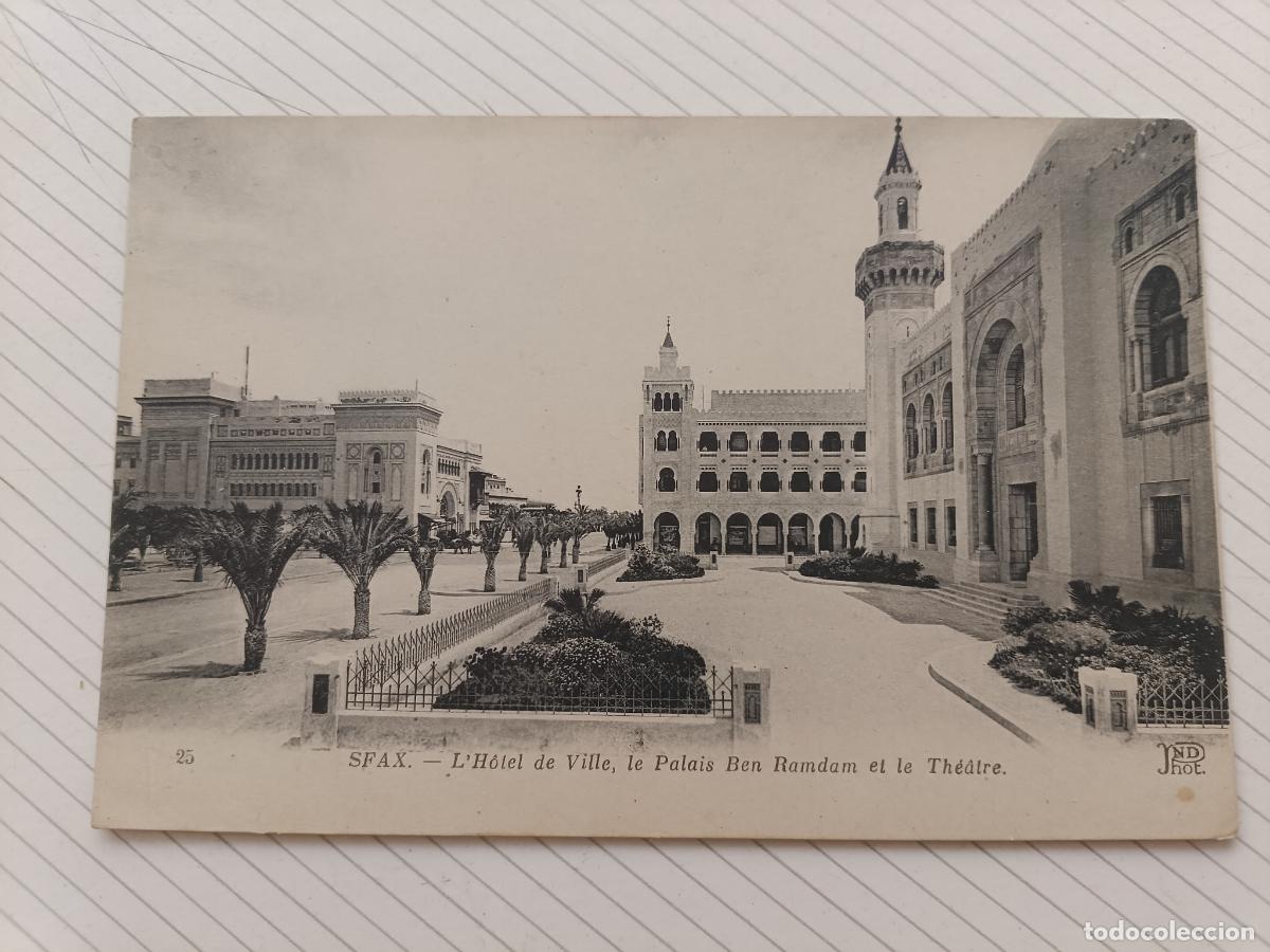 Postales: Sfax, T&uacute;nez. Postal antigua