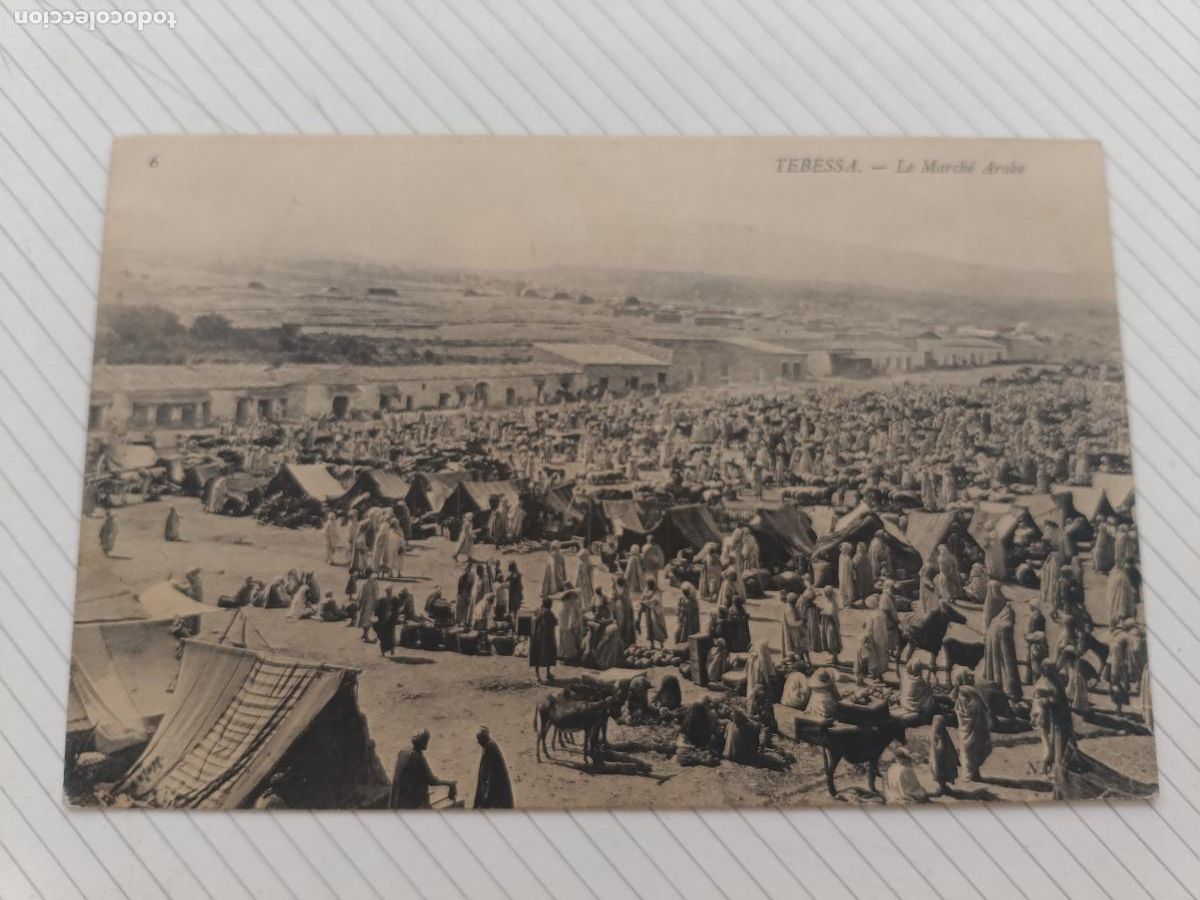 Postales: Tebessa, Argelia. Publicidad Vino Van&aacute;dico de Jos&eacute; Soler P&eacute;rez