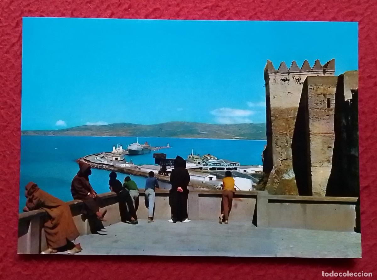 Postales: POSTAL CARTE POSTALE POST CARD TANGER MARRUECOS MAROC MOROCCO CASTILLO Y PUERTO CH&Acirc;TEAU ET PORT...