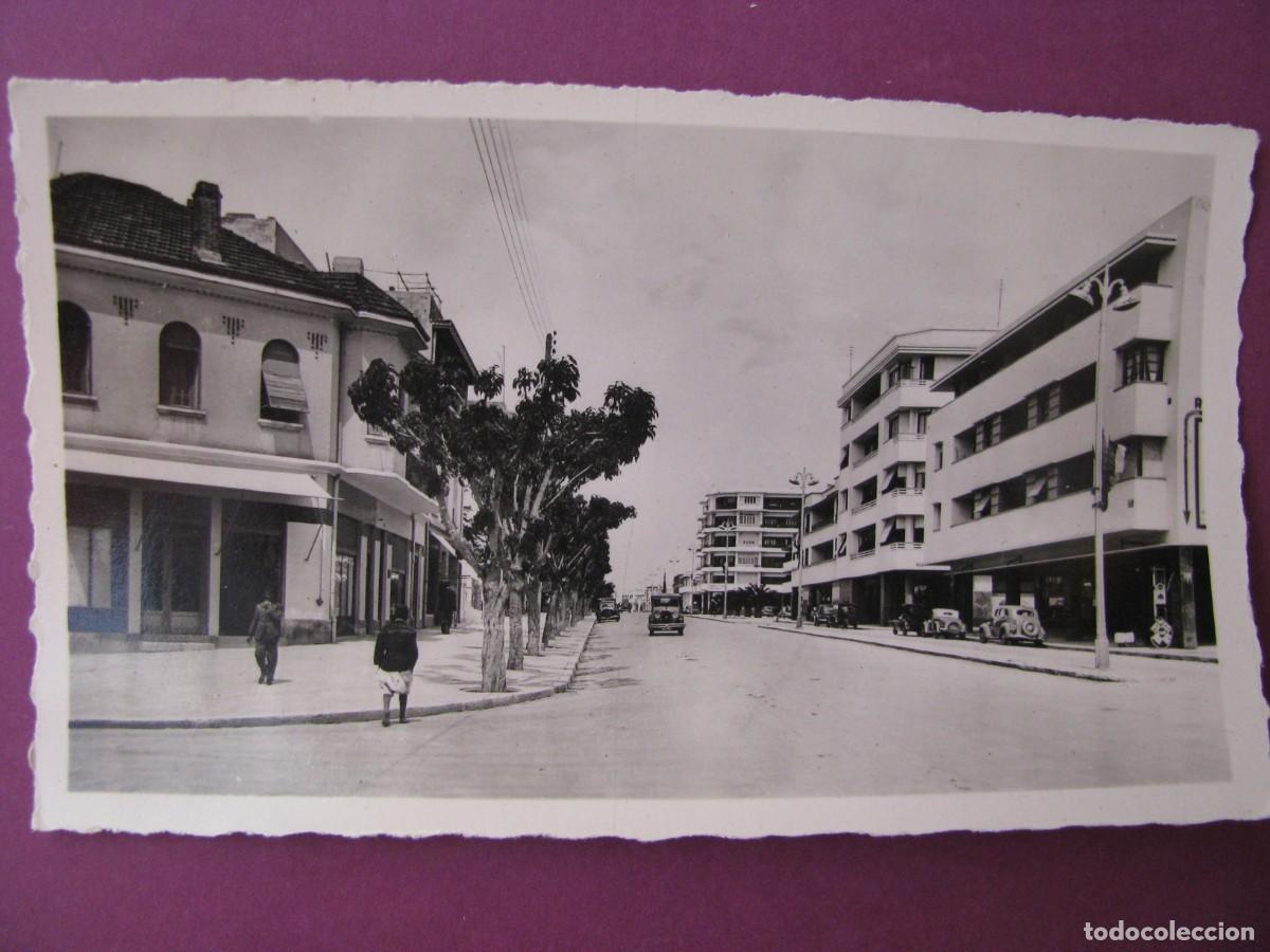 Postales: PEQUE&Ntilde;A POSTAL FOTOGRAFICA DE MARRUECOS. MEKN&Eacute;S. 11X6,5 CM. AVENUE MEZERGUES