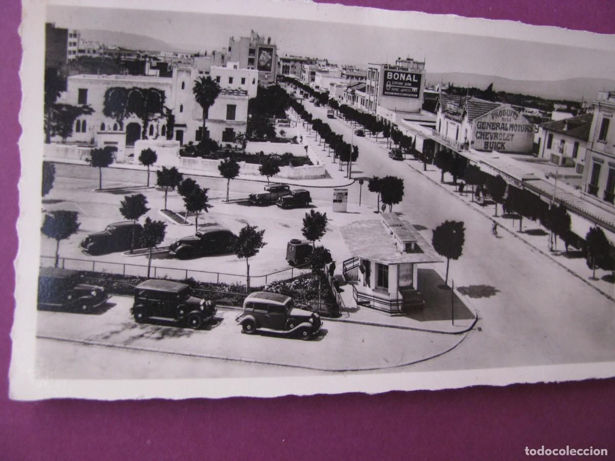 Postales: PEQUE&Ntilde;A POSTAL FOTOGRAFICA DE MARRUECOS. MEKN&Eacute;S. 11X6,5 CM. AVENUE DE LA REPUBLIQUE