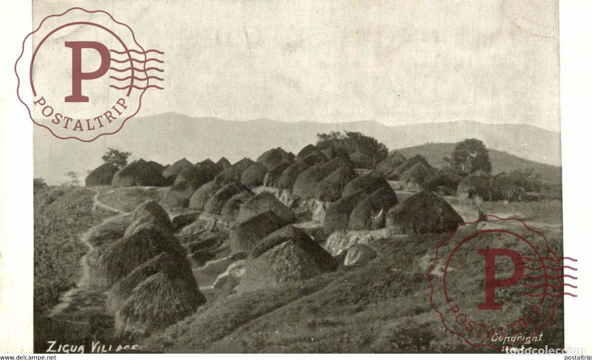 Postcards: ZIGUA VILLAGE SUDAFRICA SOUTH AFRICA AFRIQUE DU SUD