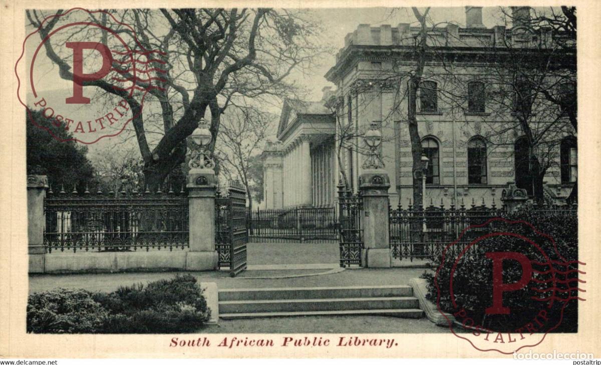 Postcards: South African Public Library SUDAFRICA SOUTH AFRICA AFRIQUE DU SUD