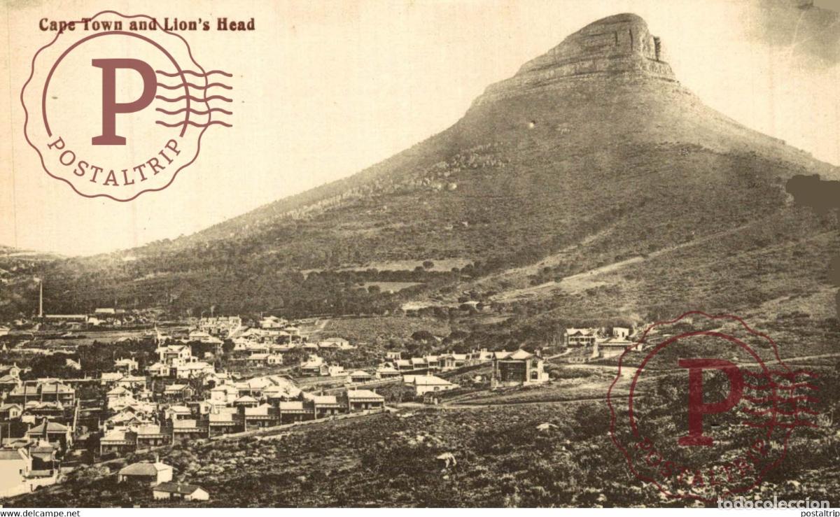 Postales: Cape Town and Lions Head SUDAFRICA SOUTH AFRICA AFRIQUE DU SUD