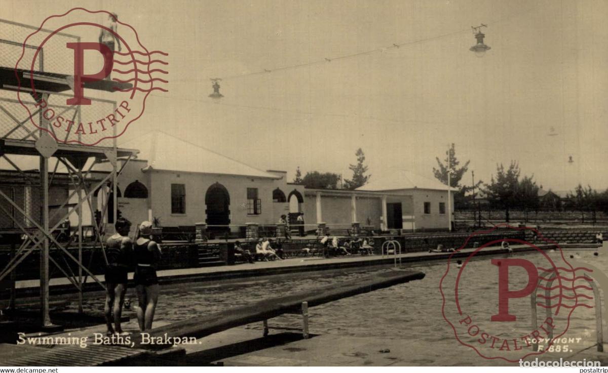 Postales: Swimming Baths Brakpan SUDAFRICA SOUTH AFRICA AFRIQUE DU SUD