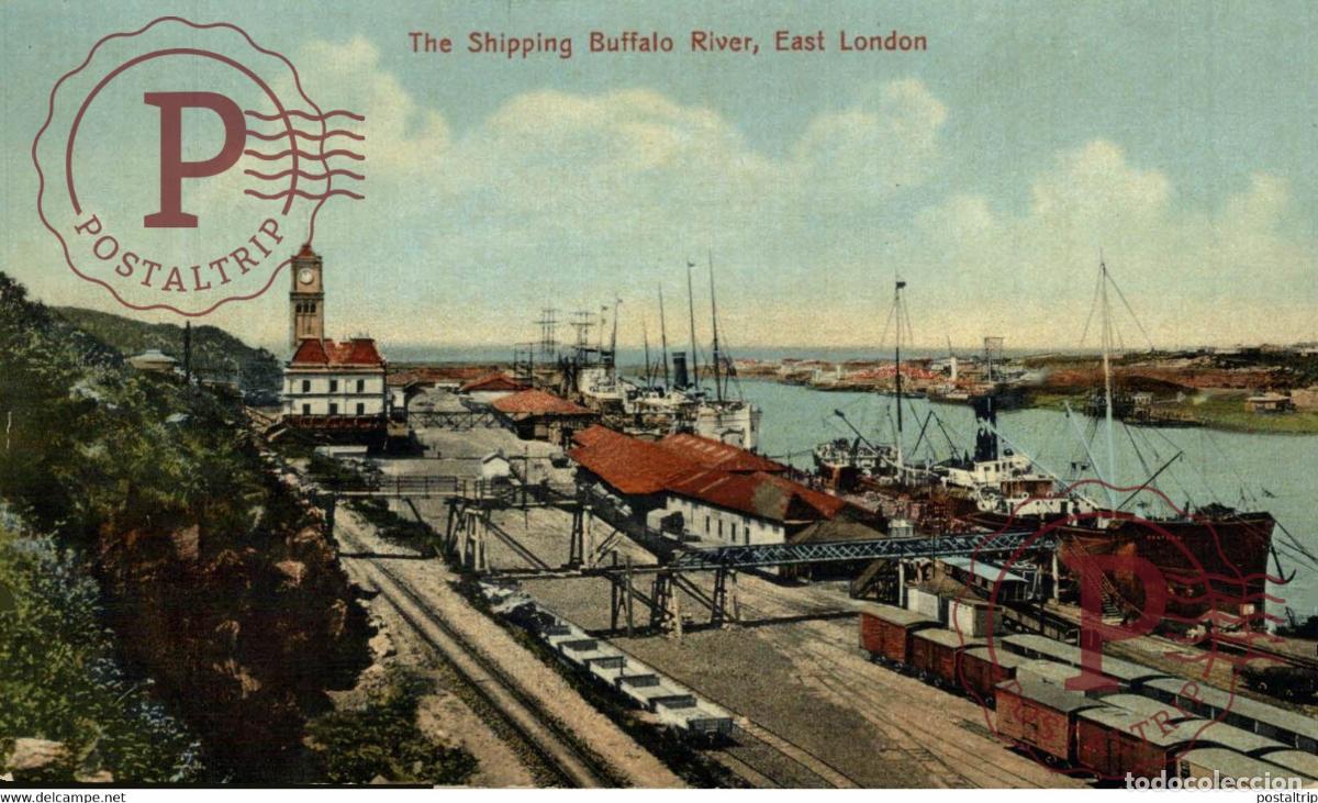 Postales: East London, The Shipping Buffalo River SUDAFRICA SOUTH AFRICA AFRIQUE DU SUD