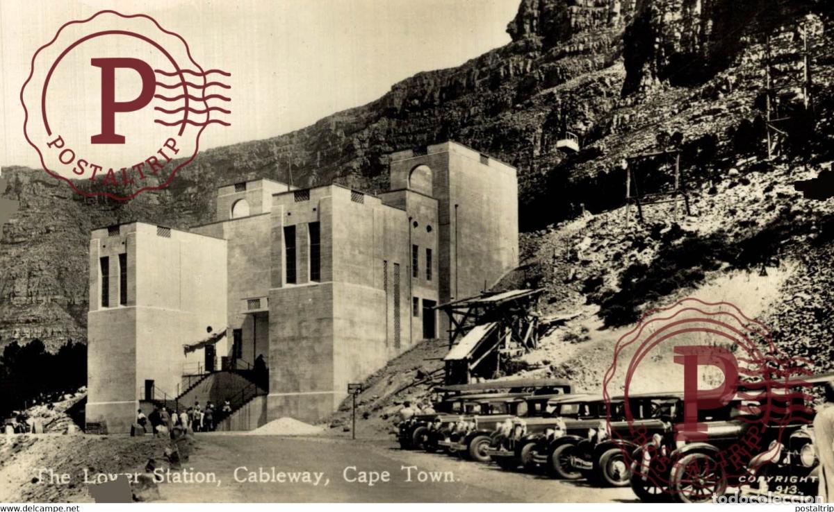 Cartoline: The Lower Cableway station Cape Town South Africa Sud&aacute;frica