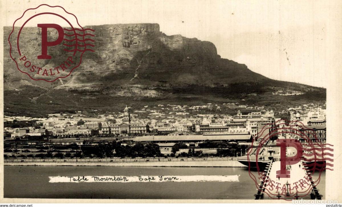 Cartoline: Table Mountain Cape Town South Africa Sud&aacute;frica