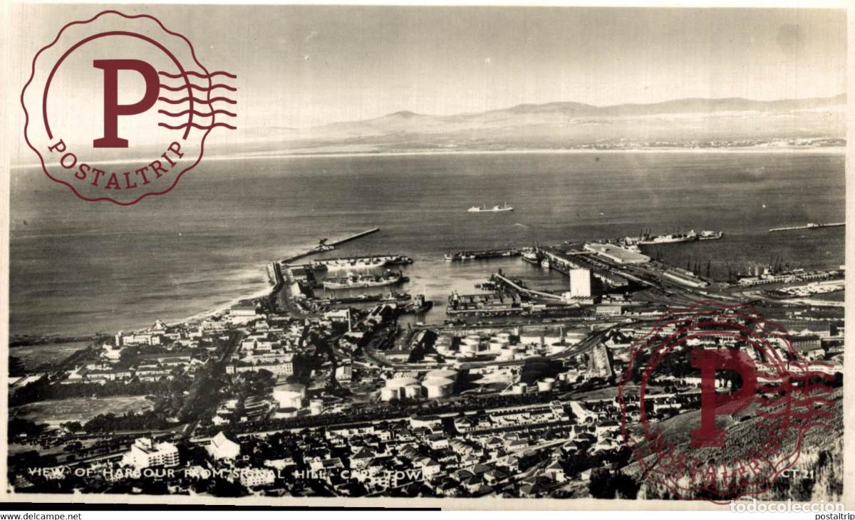 Cartoline: Cape Town. - View of Harbour South Africa Sud&aacute;frica